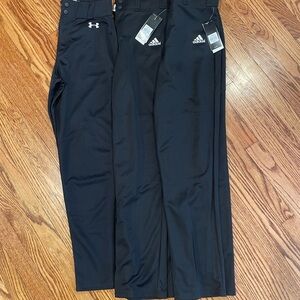 Men’s baseball pants bundle, Under Armour and Adidas
